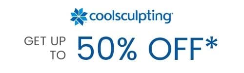 CoolSculpting get up to 50% OFF*
